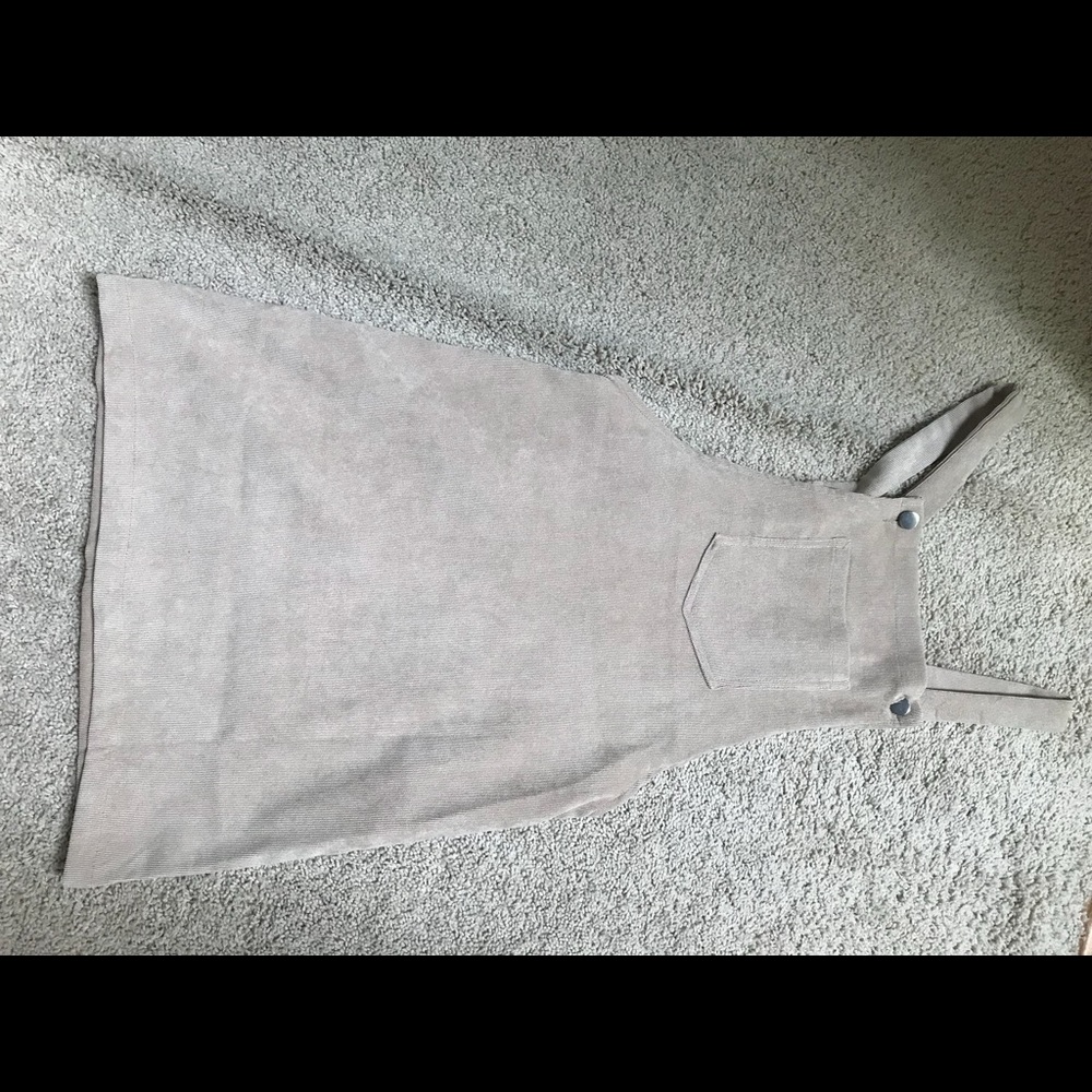 Corduroy overalls